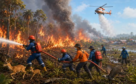 Kebakaran Hutan dan Lahan; Ancaman Serius Penyakit Saluran Pernapasan pada Masyarakat