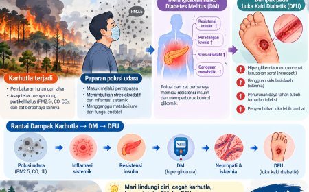 Kabut Asap dan Luka Kaki Diabetik: Ancaman yang Sering Terabaikan
