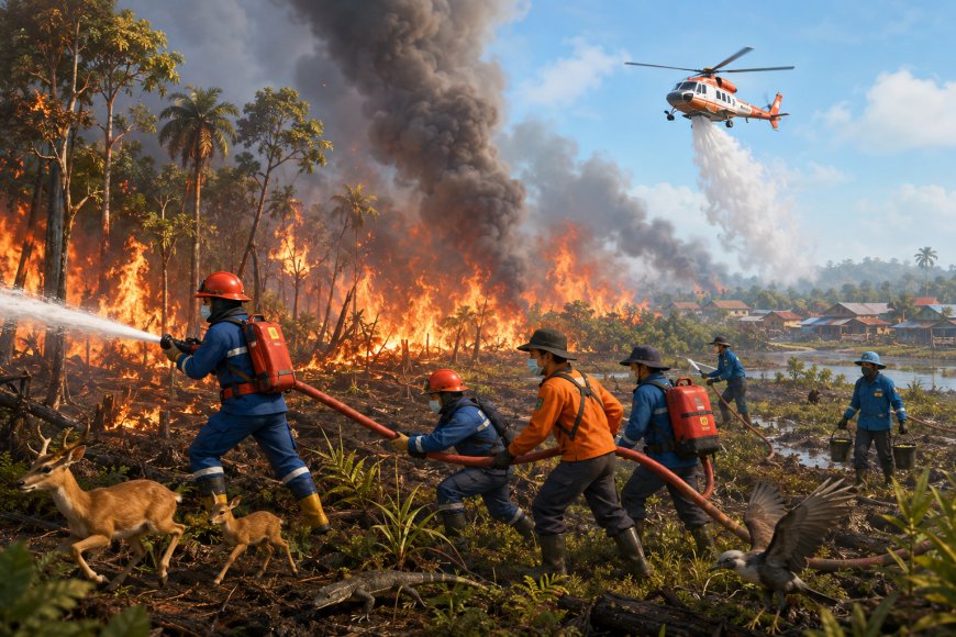 Kebakaran Hutan dan Lahan; Ancaman Serius Penyakit Saluran Pernapasan pada Masyarakat