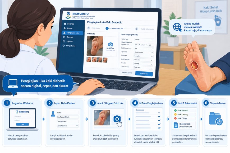 Development and feasibility evaluation of web-and mobile-based application for recurrent diabetic foot ulcer risk assessment in primary health center